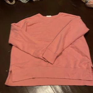 Southern spirit pink long sleeve winter sweater top